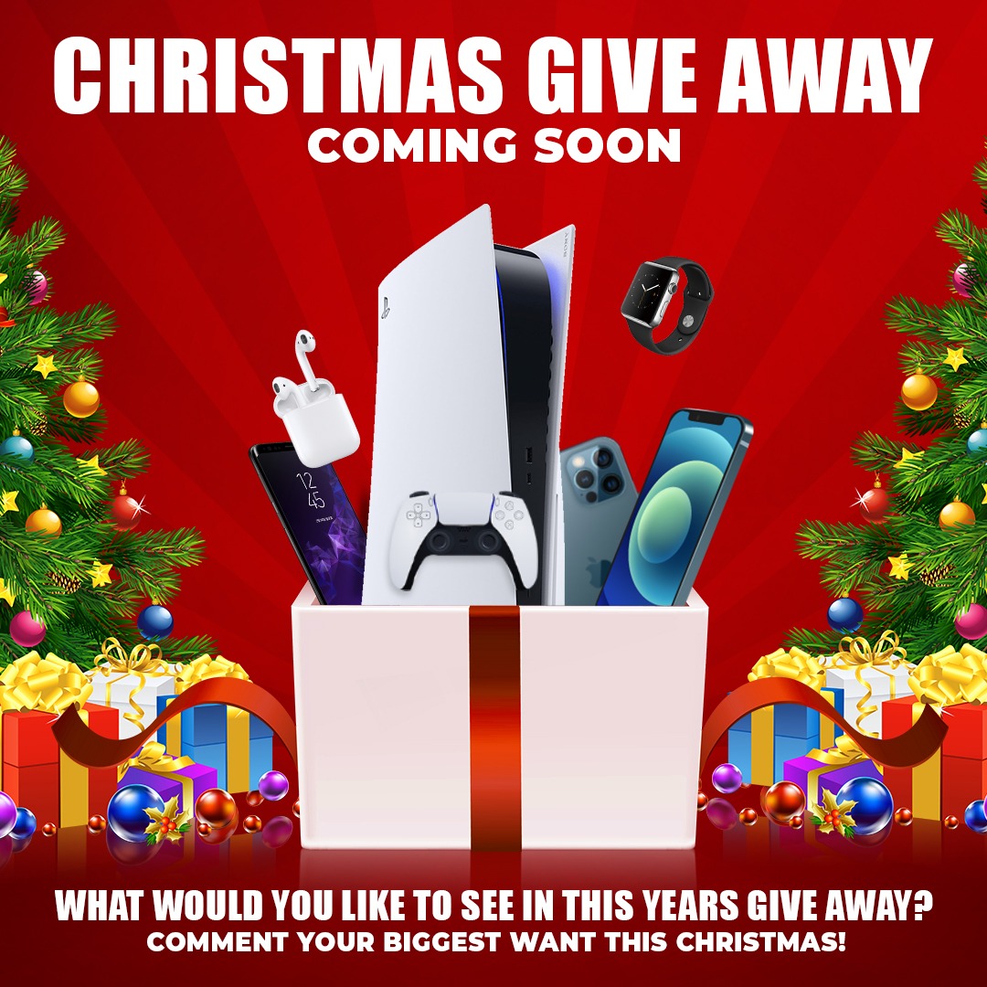 What would you like to see in the give away this Christmas?